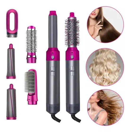 🌟 AirBrush™ MultiStyler – Tu Aliado 5 en 1 para un Peinado Perfecto 🌟